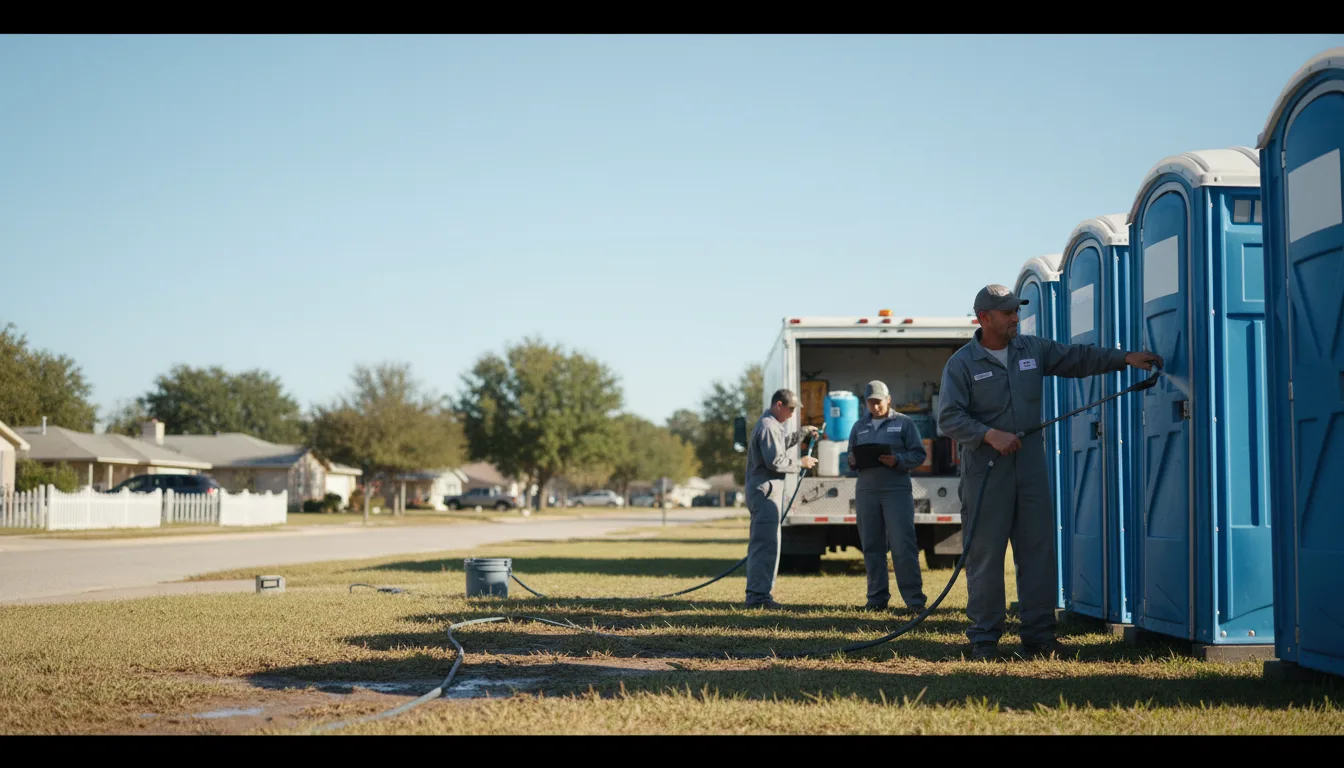 Long-Term Portable Toilet Rental in Fleming Island, FL near me